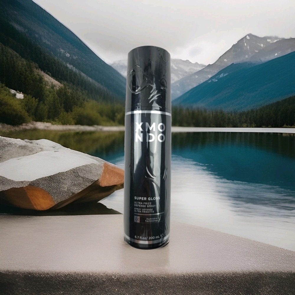 XMONDO Super Gloss Ultra Frizz Defense Spray - 6.7 fl oz/200‎ ml - New & Sealed